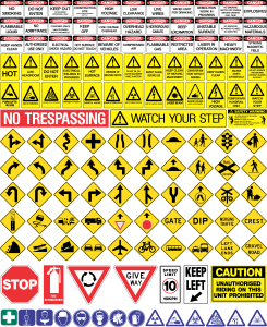 Safety & General Signs - Shock Wave Sign Design