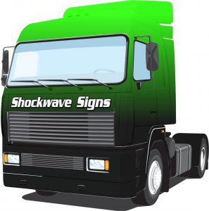 SHOCKWAVE TRUCK - Shock Wave Sign Design SHOCKWAVE TRUCK - Shock Wave Sign Design